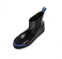 클라토(CLATO) Casual Boots (1418-1)&lt;br&gt;Black & Blue Leather