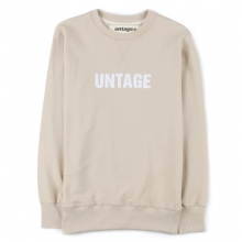 UTT 81 필름 슬로건 슬림 스웻셔츠[beige(UNISEX)]