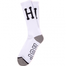 CLASSIC H CREW SOCKS (WHITE)