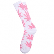 ESSENTIALS PLANTLIFE SOCKS (WHITE/PINK)