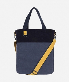 SUEDE VARIATIONA CROSS BAG  BLUE