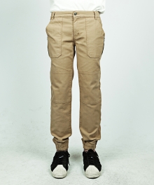 FATIGUE JOGGER PANTS - BEIGE