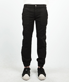 FATIGUE JOGGER PANTS - BLACK