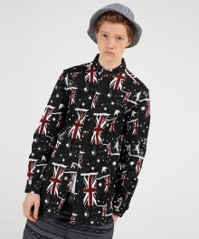 UNION FLAG LONG SHIRTS