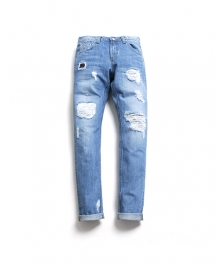 Light Distress Washed Jean