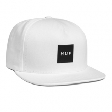 HUF [허프] BOX LOGO SNAPBACK SP15 스냅백 (화이트)