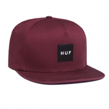 HUF [허프] BOX LOGO SNAPBACK SP15 스냅백 (와인)