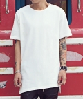 ASYMMETRIC T-SHIRT (WHITE)