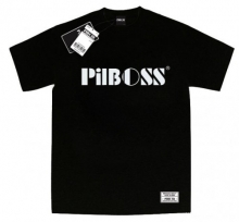PilBOSS Standard Logo Tee Black