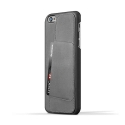 무쪼(MUJJO) Leather Wallet Case 80° for iPhone 6 Plus - Gray