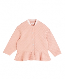 M peplum jacket_pink