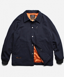 TWILL COACH JACKET _ NAVY