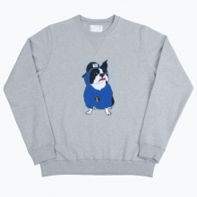 [코드아이엠] FRENCH DOG SWEAT SHIRT - GREY