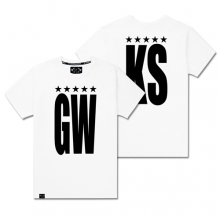 GWS233 GWKS BIG LOGO WHITE