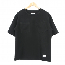 UNBALANCE POCKET T SHIRTS - BLACK