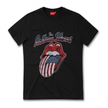 THE ROLLING STONES USA BLACK