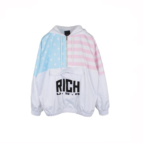 조이리치(JOYRICH) Rich Flag Pull Over Jkt - 사이즈 & 후기 | 무신사