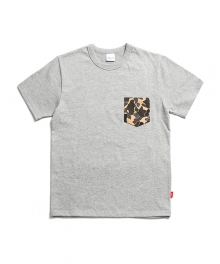 Pocket T-Shirts Camo Brown