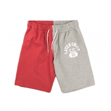 COLOR BLOCK TRAINING SHORTS RED