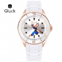 글륵(GLUCK) [Gluck] 글륵X뽀빠이 콜라보레이션 손목시계 GL3606-RGWH 본사정품