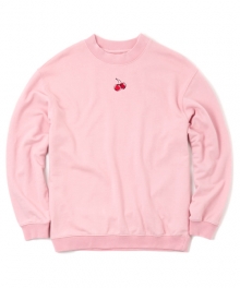 SMALL CHERRY CREWNECK [PINK]