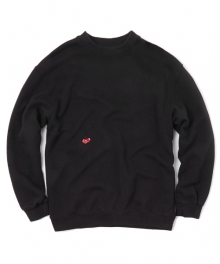 SMALL CHERRY CREWNECK [BLACK]