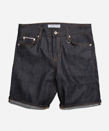 FLEX SELVEDGE DENIM SHORT _ INDIGO