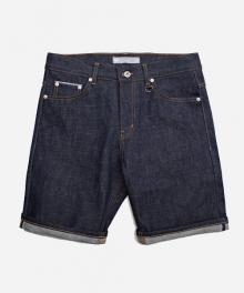 JANUS SELVEDGE DENIM SHORT _ D.BLUE