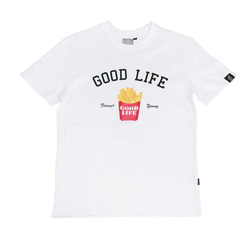 로맨틱크라운(ROMANTIC CROWN) [ROMANTICCROWN]FRENCH FRIES TEE_WHITE - 32,000 | 무신사 스토어