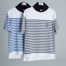 SHAWL COLLAR STRIPE WAPPEN TS