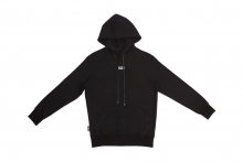 UL:KIN LOGO HOODIE_BLACK