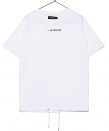 Small Logo Raglan Short Sleeve T Shirt (White)