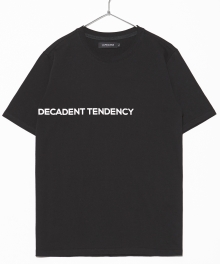 Decadent Tendency Shortsleeved T-Shirt (Black)