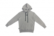 UL:KIN LOGO HOODIE_GREY