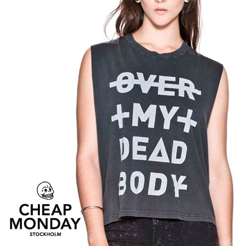 칩먼데이(CHEAP MONDAY) MORGAN OVER MY SYNTH BODY TANK 0185152 UBLK - 사이즈 & 후기 | 무신사