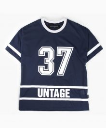 UNT 10 thirty seven mash half sleeve_navy(남여공용)