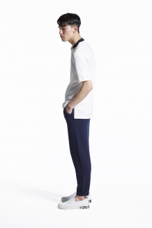 KNIT JOGGER PANTS NAVY