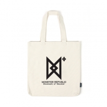 MONSTER REPUBLIC LOGO ECOBAG