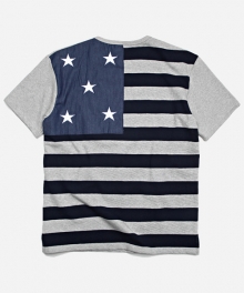 INVERSION FLAG TEE _ GRAY