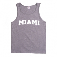 3930R HEAVY COTTON TANK MIAMI(GREY)