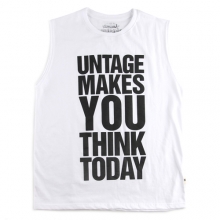 UTT 24 big letter sleeveless_white(남여공용)