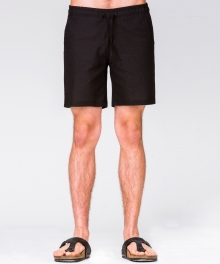 Linen Half Cut -Black