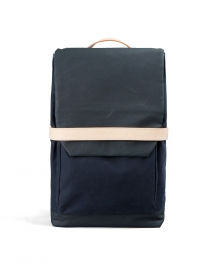 R BAG 140 WAX CANVAS NAVY