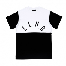 2 TONE T-SHIRT_BLACK