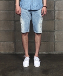 [022]cool short denim