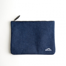 DENIM CLUTCH BAG - YS2019DN /DARK NAVY