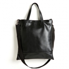 LEATHER CROSS BAG - YS2024BP /BLACK