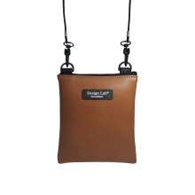 D.LAB MINI POUCH Solid color - Brown 파우치 크로스백