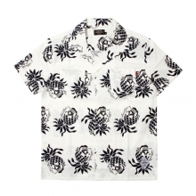 SP Pine Skull Shirts-White