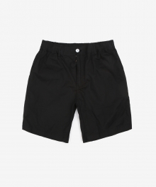 Short Cotton Pants Black